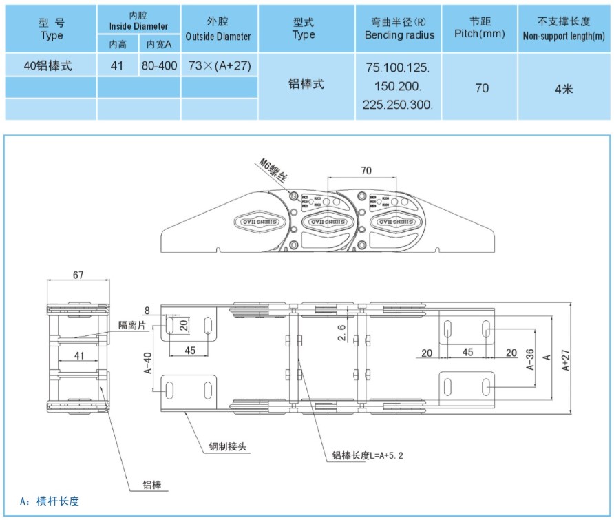 塑料拖鏈